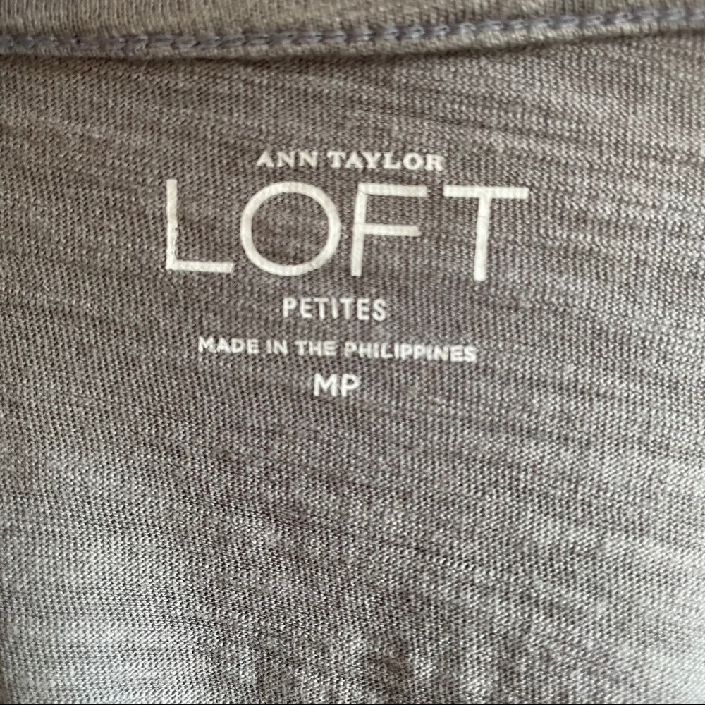 Gray Ruffle Loft Top - Picture 3 of 3